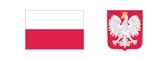 Flaga Polski i godło